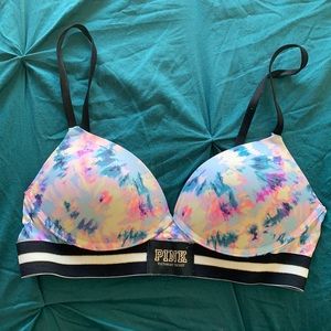 Victoria’s Secret PINK tie dye bra